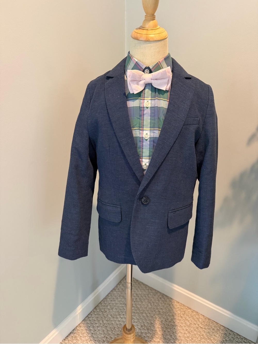 H&M Navy Blue Boys Blazer Jacket